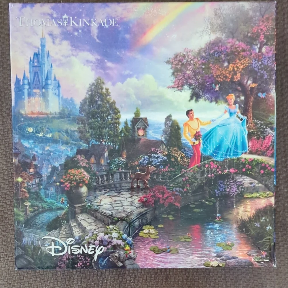 Thomas Kincade Disney Cinderella Puzzle